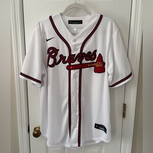 Atlanta Braves White Baseball Jersey